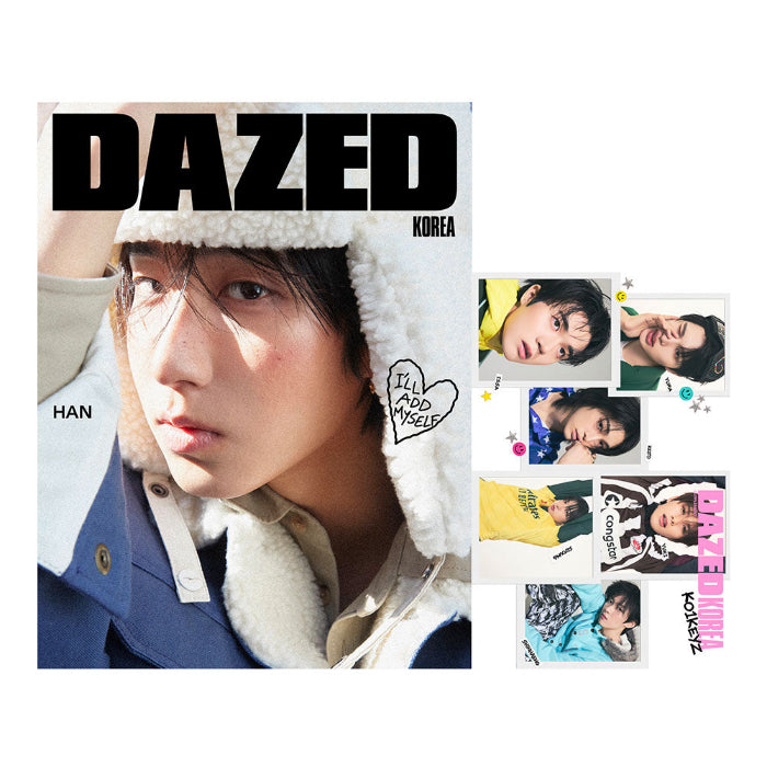 Stray Kids HAN Cover Dazed and Confused Korea 2026 Winter Edition B Ver - main image