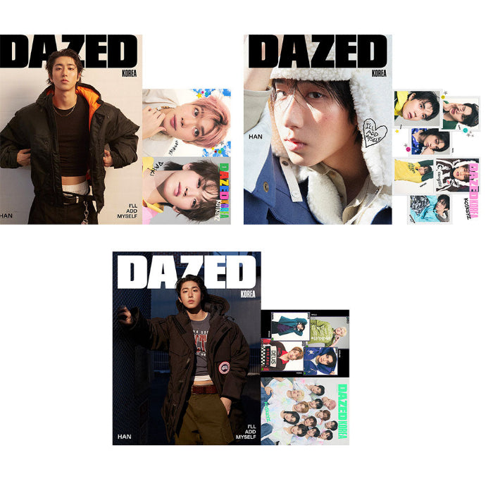 Stray Kids HAN Cover Dazed and Confused Korea 2026 Winter Edition - main image