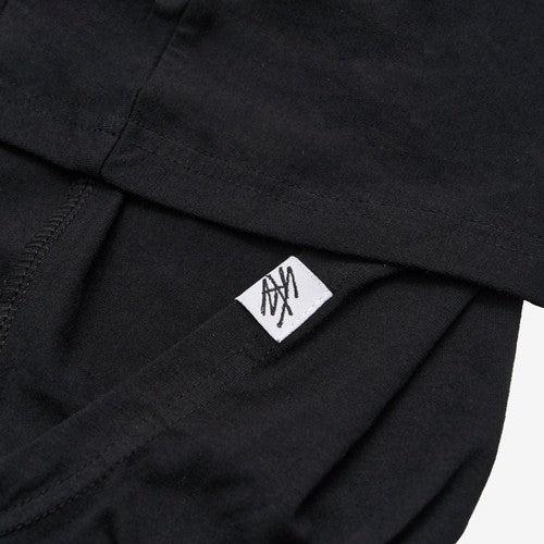 Stray Kids Hood Long Sleeve T-Shirt RUN IT JAPAN World Tour Official MD - Black Ver - Main Image 3
