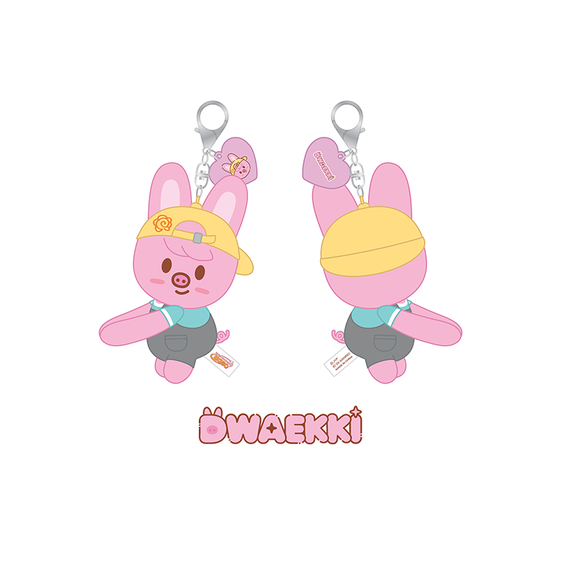 Stray Kids Hug Plush Keyring SKZOO X SANRIO CHARACTERS Official MD - DWAEKKI Ver - main image