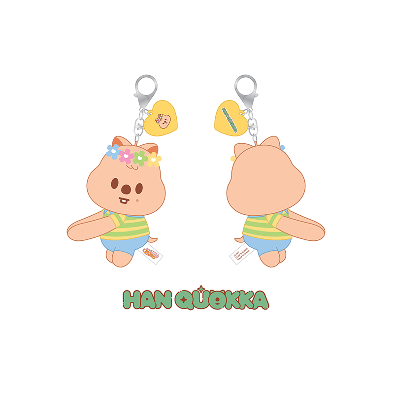 Stray Kids Hug Plush Keyring SKZOO X SANRIO CHARACTERS Official MD - HAN QUOKKA Ver - main image