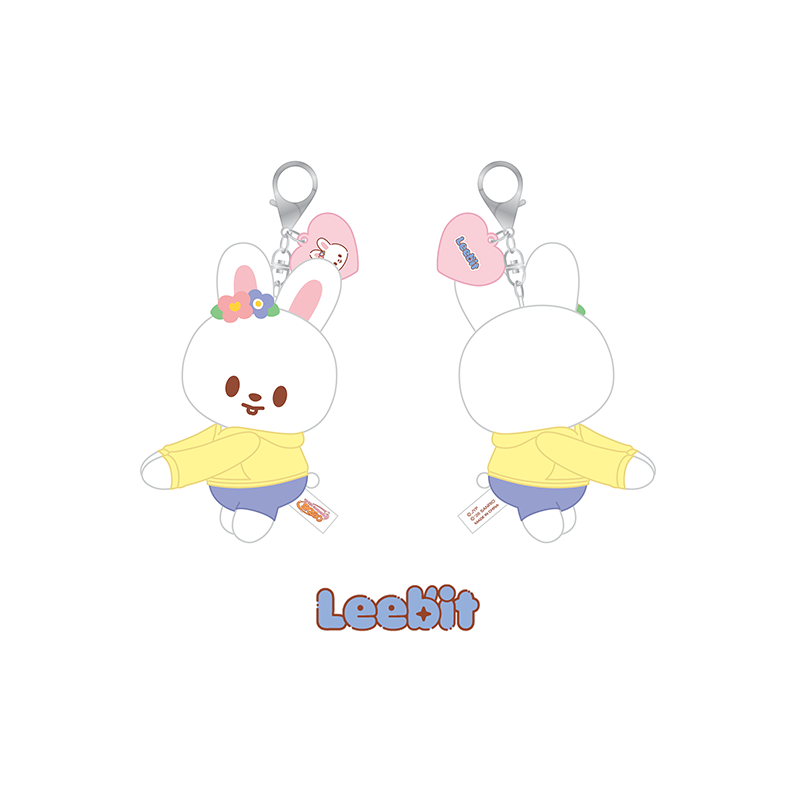 Stray Kids Hug Plush Keyring SKZOO X SANRIO CHARACTERS Official MD - Leebit Ver - main image