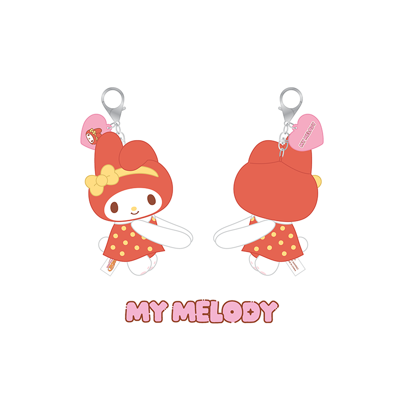 Stray Kids Hug Plush Keyring SKZOO X SANRIO CHARACTERS Official MD - MY MELODY Ver - main image