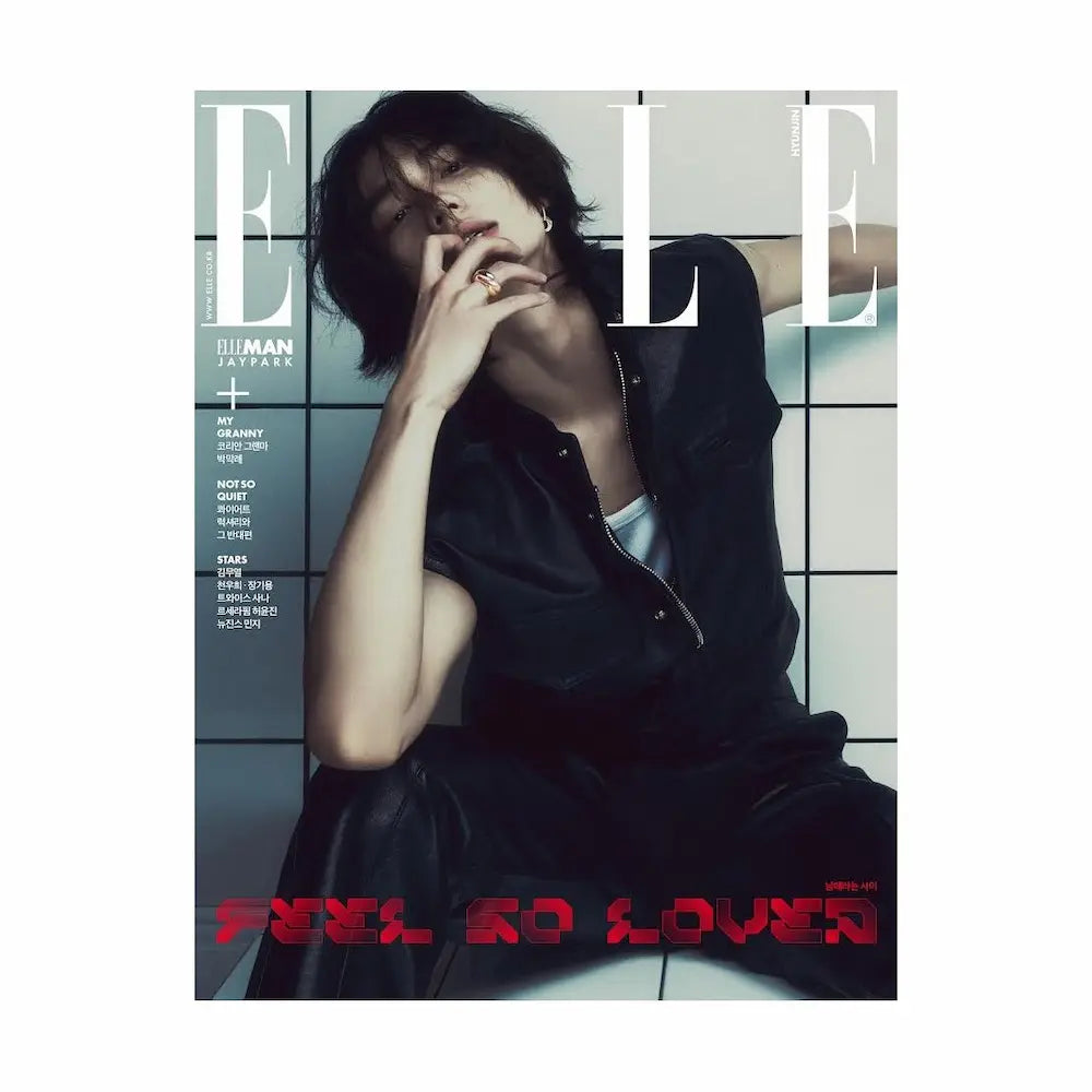 Stray Kids Hyunjin Cover - ELLE Korea May 2024 E version - main image