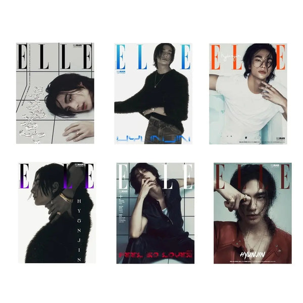 Stray Kids Hyunjin Cover - ELLE Korea [May 2024] - K PLACE