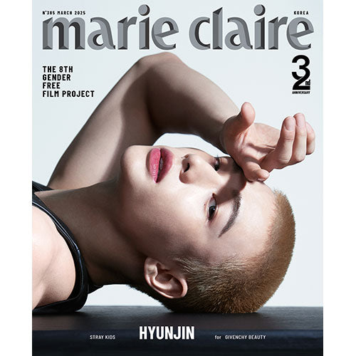 Stray Kids HYUNJIN Cover Marie Claire Korea March 2025 Ver A