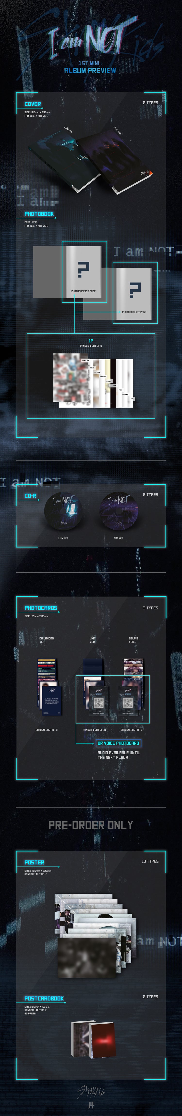 Stray Kids - I am NOT [1st Mini Album]