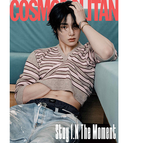 Stray Kids IN Cover COSMOPOLITAN December 2025 - A Version
