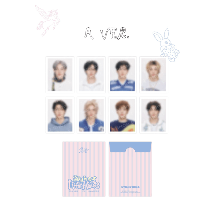 スキズ ペンミ トレカ セット Straykids Little house STRAY KIDS 6TH FANMEETING STAY in Our Little House OFFICIAL MD