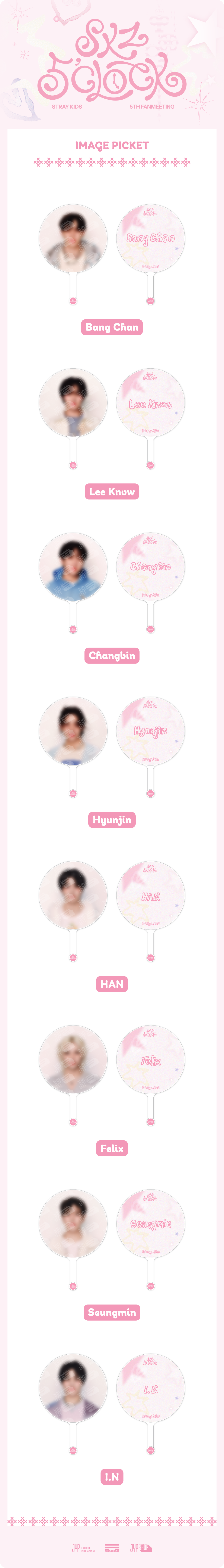 [PRE-ORDER] Stray Kids - Image Picket [5th Fanmeeting 'SKZ 5'CLOCK' Official MD]
