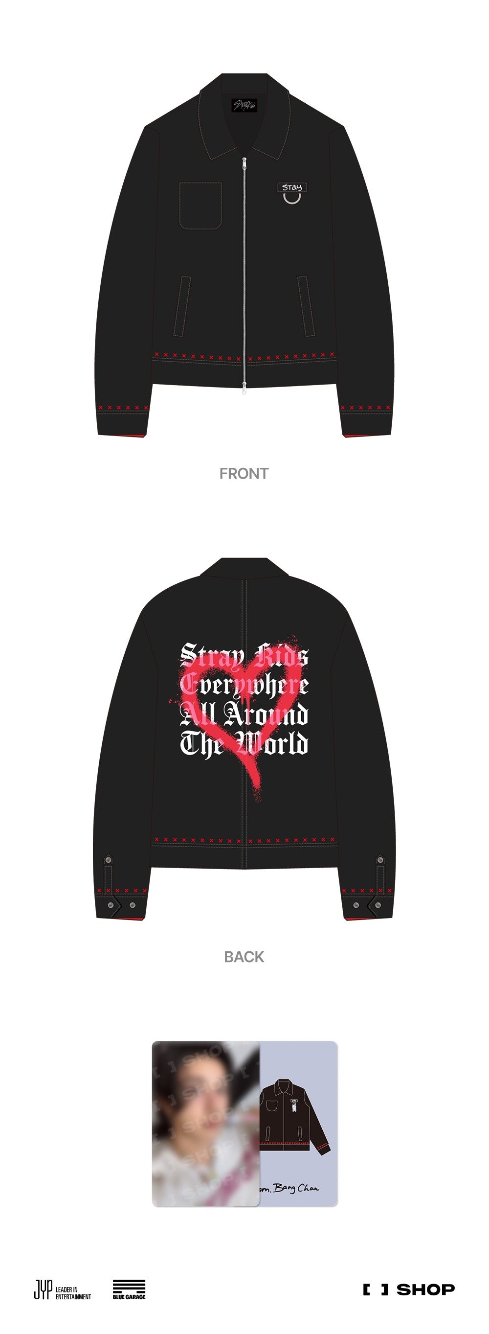 Stray Kids - Jacket by BANG CHAN ['dominATE : celebrATE' World Tour Official MD] gallery image 1