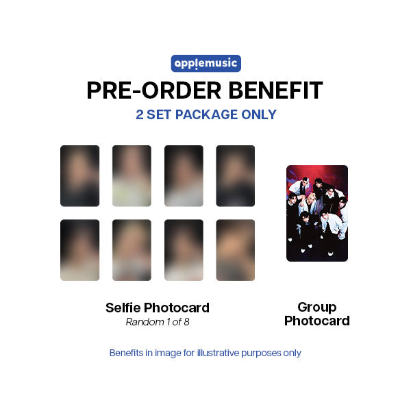 Stray Kids KARMA 4th Album - Apple Music Set POBs