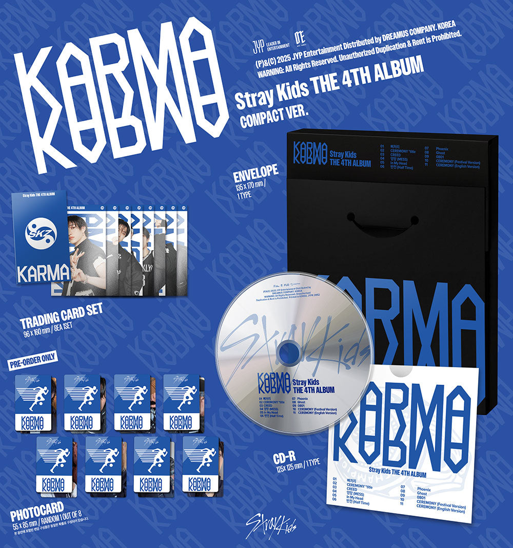 Stray Kids - KARMA [4th Album - COMPACT Ver.] gallery image 1