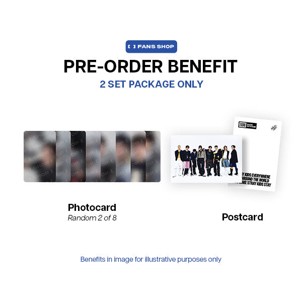 Stray Kids KARMA 4th Album - Fans Shop Set POBs