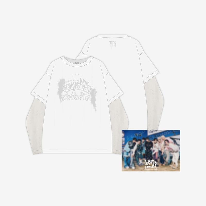 Stray Kids Layered Long Sleeve dominATE celebrATE World Tour Official MD - main image