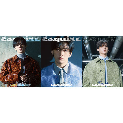 Stray Kids LEE KNOW Cover ESQUIRE August 2025 - main image