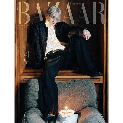Stray Kids LEE KNOW Cover Harpers BAZAAR November 2025 - C Version