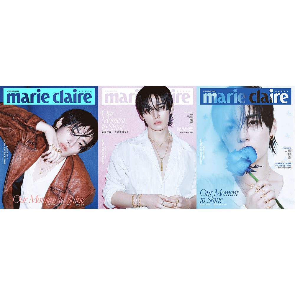Stray Kids LEE KNOW Cover - Marie Claire Korea May 2026 main image