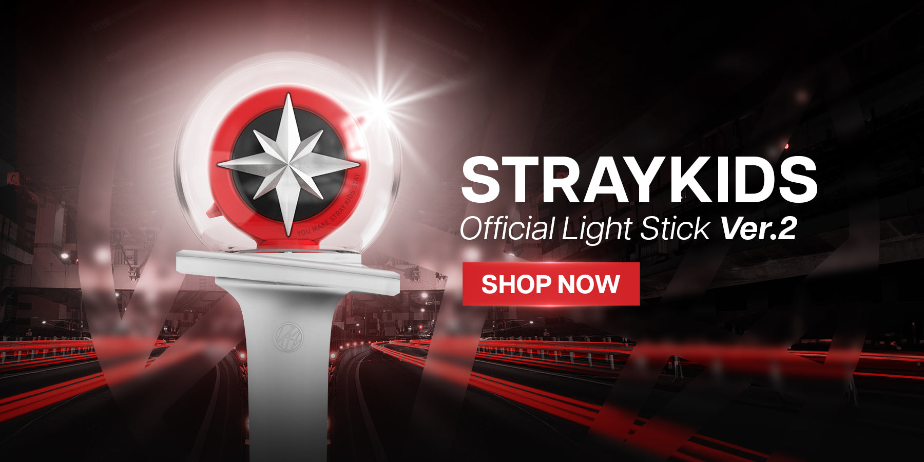 Stray Kids Official Light Stick Version 2 Banner
