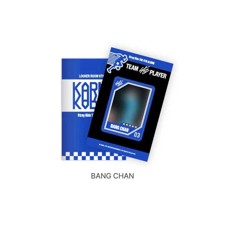 Stray Kids Locker Room Sticker Book KARMA POP UP Store Official MD - BANG CHAN Version