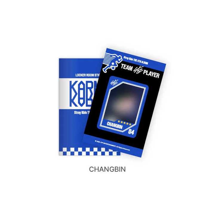 Stray Kids Locker Room Sticker Book KARMA POP UP Store Official MD - CHANGBIN Version