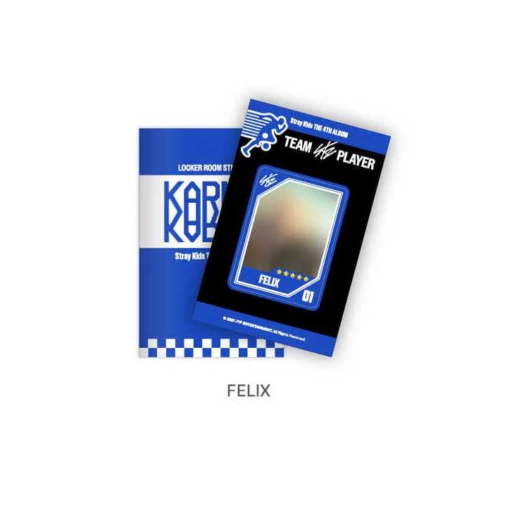Stray Kids Locker Room Sticker Book KARMA POP UP Store Official MD - FELIX Version