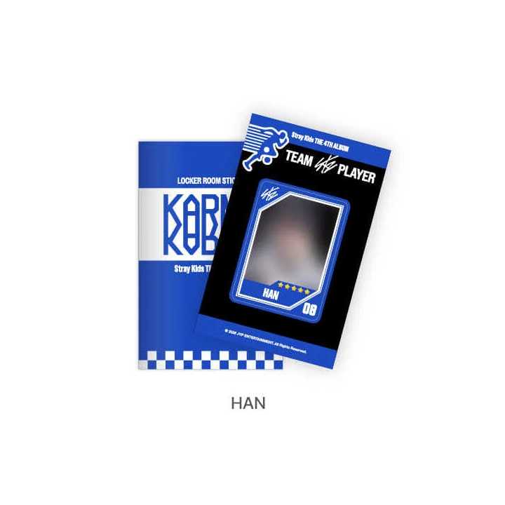 Stray Kids Locker Room Sticker Book KARMA POP UP Store Official MD - HAN Version