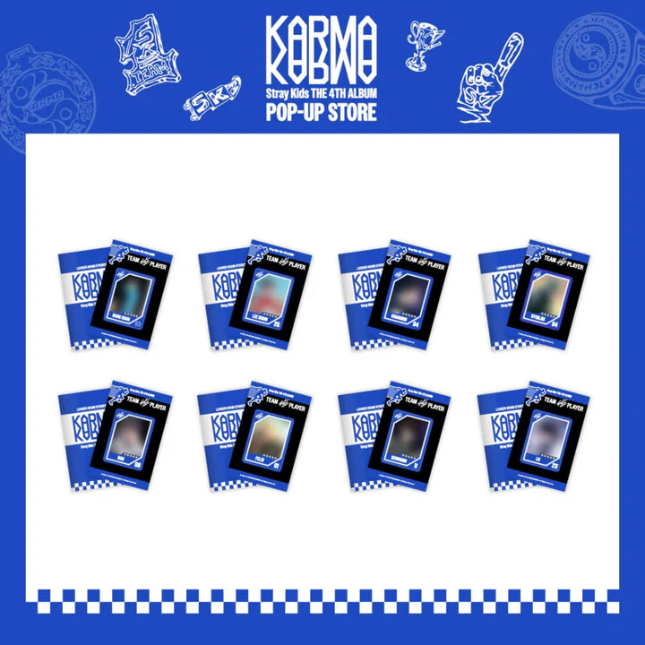 Stray Kids Locker Room Sticker Book KARMA POP UP Store Official MD - main image