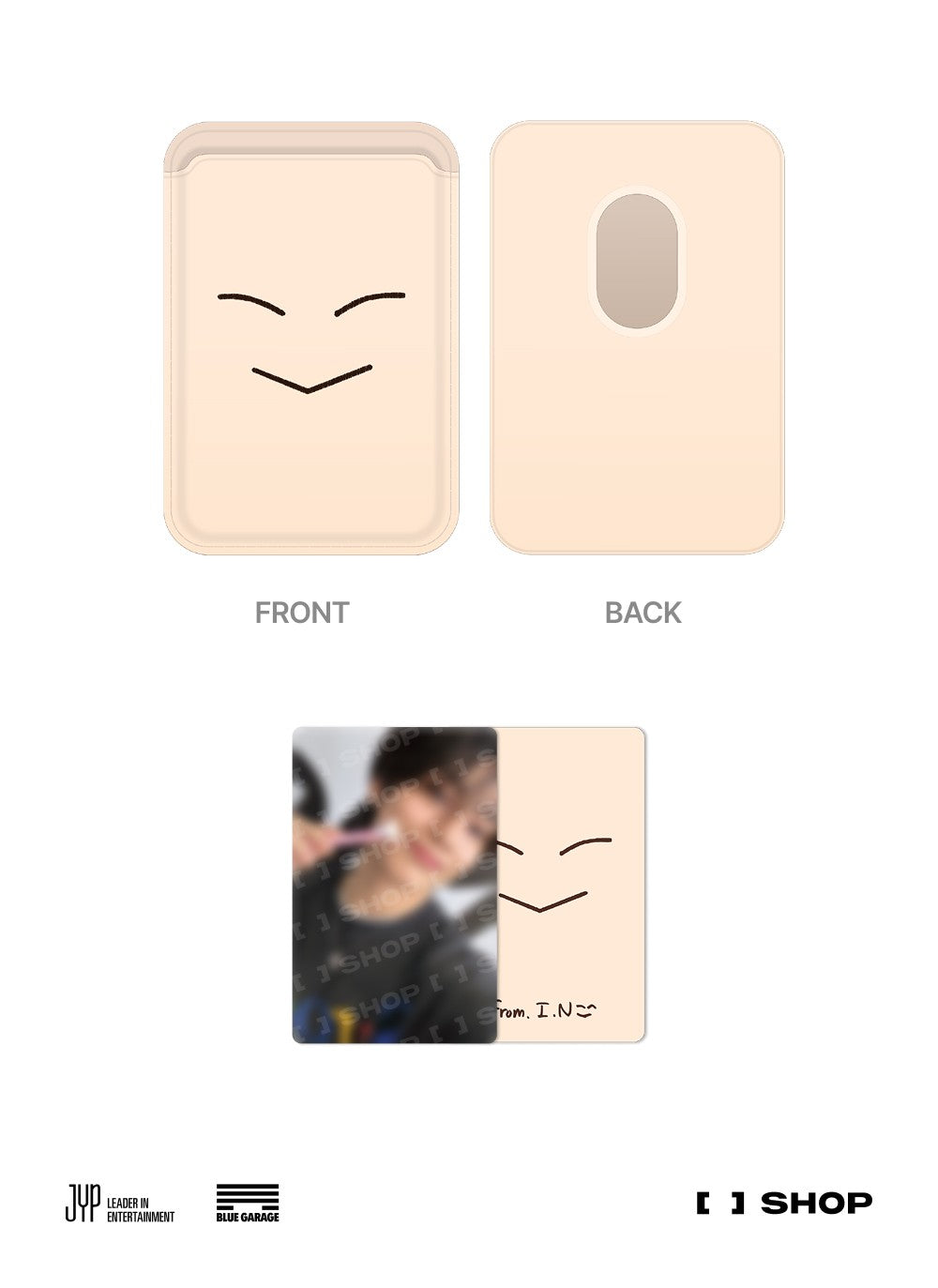 Stray Kids - Magnetic Card Wallet by I.N ['dominATE : celebrATE' World Tour Official MD] gallery image 1