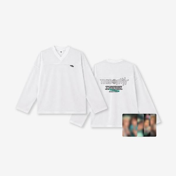 Stray Kids Mesh Long Sleeve THIS and THAT POP UP Store Official MD - main image