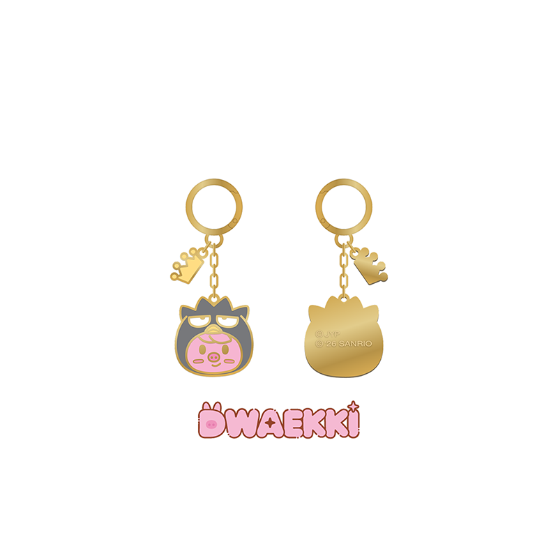 Stray Kids Metal Keyring SKZOO X SANRIO CHARACTERS Official MD - DWAEKKI Ver - main image