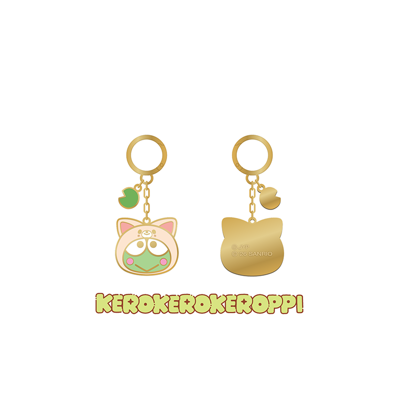 Stray Kids Metal Keyring SKZOO X SANRIO CHARACTERS Official MD - KEROKEROKEROPPI Ver - main image