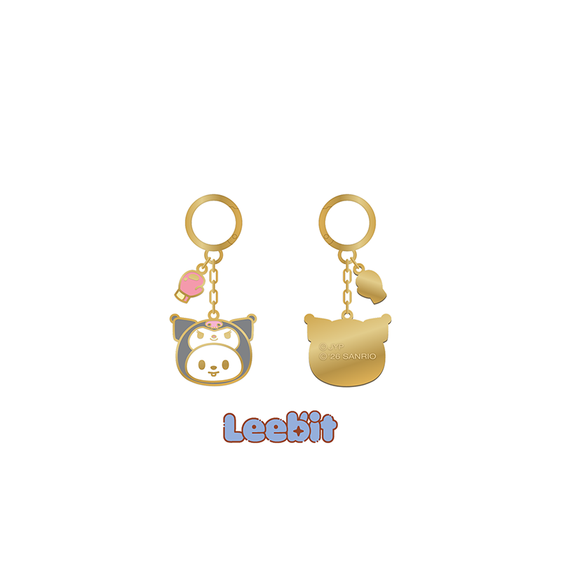 Stray Kids Metal Keyring SKZOO X SANRIO CHARACTERS Official MD - Leebit Ver - main image