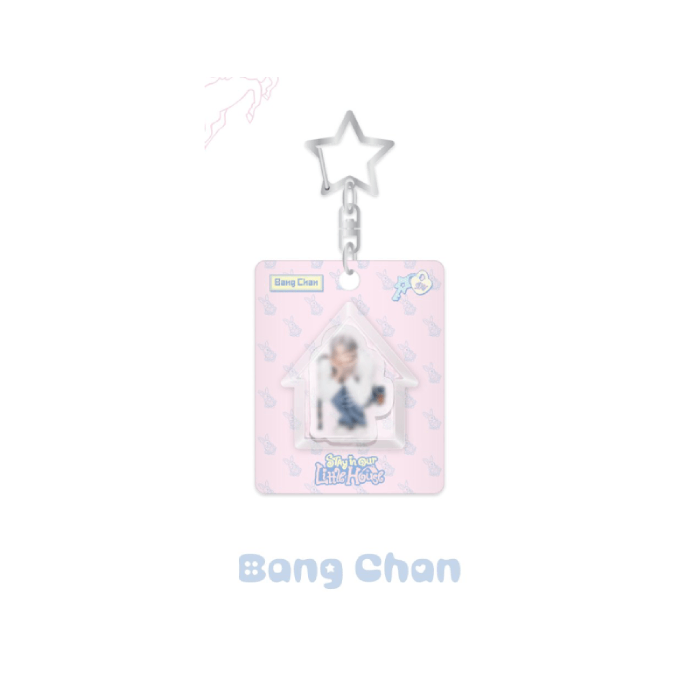 Stray Kids Mini Block Keyring 6th Fanmeeting STAY in Our Little House Official MD BANG CHAN Ver - main image