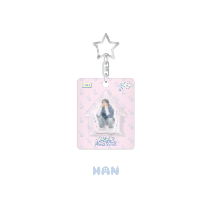 Stray Kids Mini Block Keyring 6th Fanmeeting STAY in Our Little House Official MD HAN Ver - main image