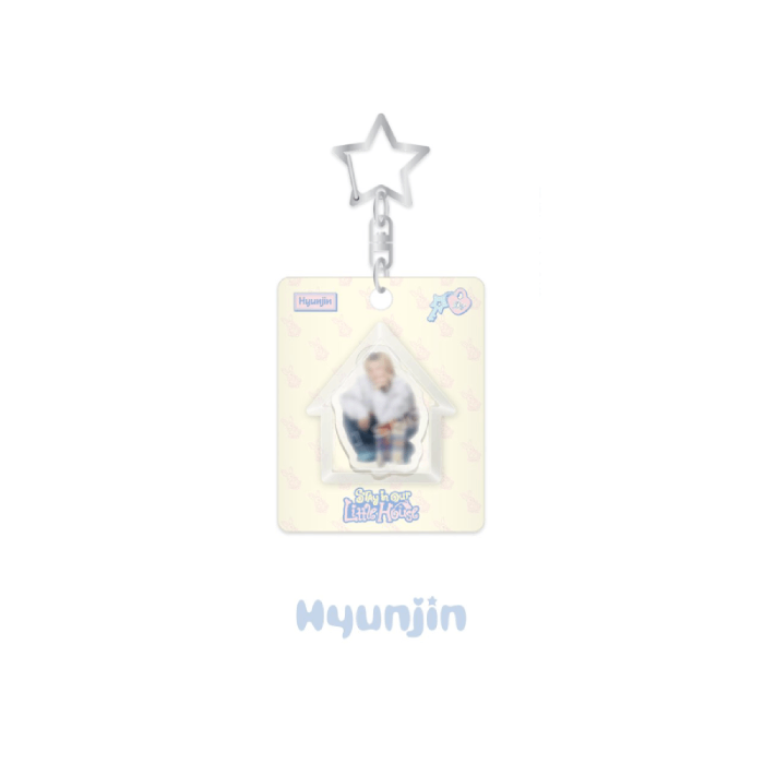 Stray Kids Mini Block Keyring 6th Fanmeeting STAY in Our Little House Official MD HYUNJIN Ver - main image