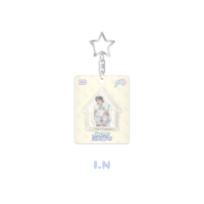 Stray Kids Mini Block Keyring 6th Fanmeeting STAY in Our Little House Official MD IN Ver - main image