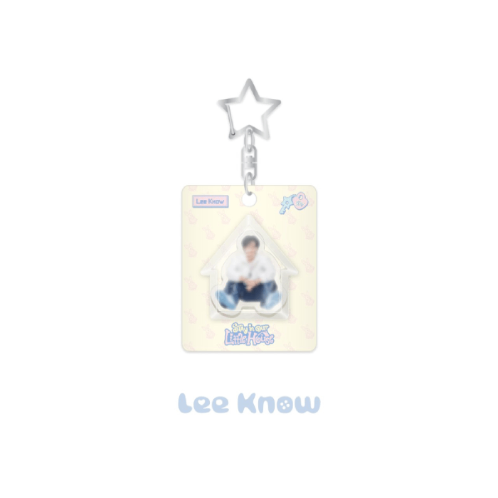Stray Kids Mini Block Keyring 6th Fanmeeting STAY in Our Little House Official MD LEE KNOW Ver - main image