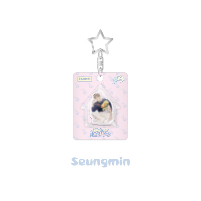 Stray Kids Mini Block Keyring 6th Fanmeeting STAY in Our Little House Official MD SEUNGMIN Ver - main image