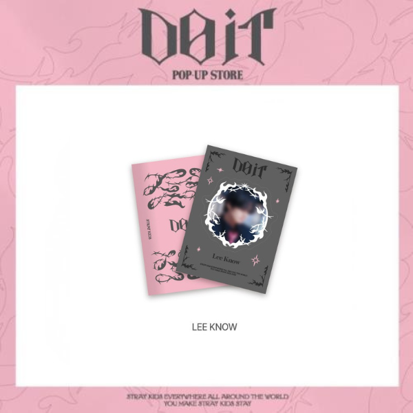 Stray Kids Mini Sticker Book DO IT POP-UP Store Official MD - Lee Know Ver - Main Image