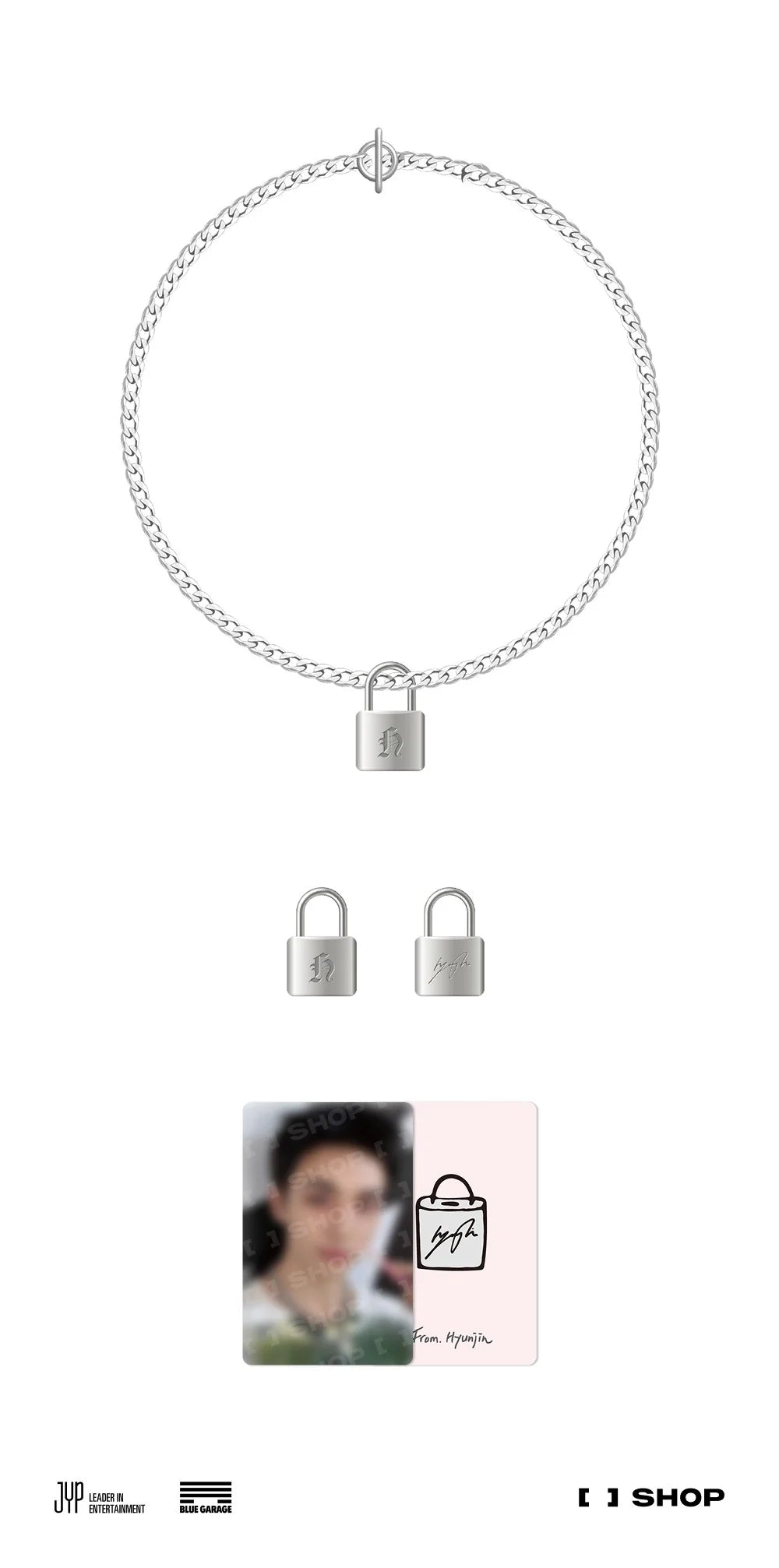 [PRE-ORDER] Stray Kids - Necklace by HYUNJIN ['dominATE : celebrATE' World Tour Official MD]