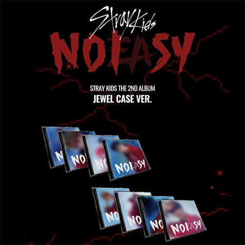 Stray Kids NOEASY 2nd Album Jewel Case Ver 8 Variations Version Main Product Image