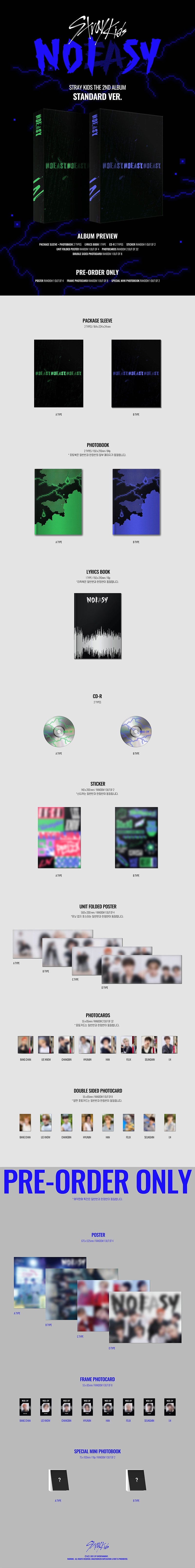 Stray Kids - NOEASY [2nd Album]