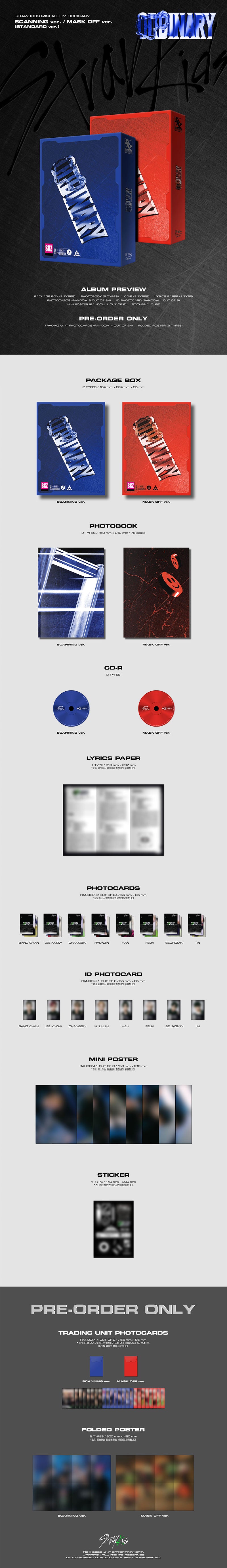 Stray Kids - ODDINARY [6th Mini Album]