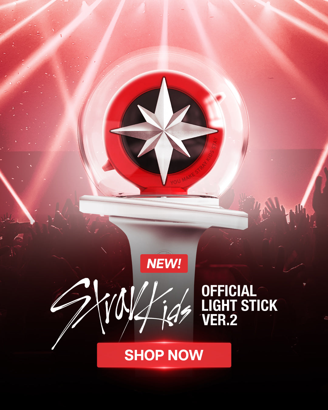 Stray Kids Official Light Stick Version 2 Banner Mobile