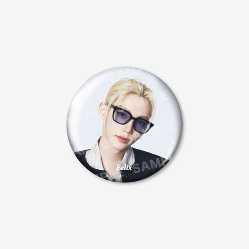 Stray Kids Photo Badge B RUN IT JAPAN World Tour Official MD - Felix Ver - Main Image