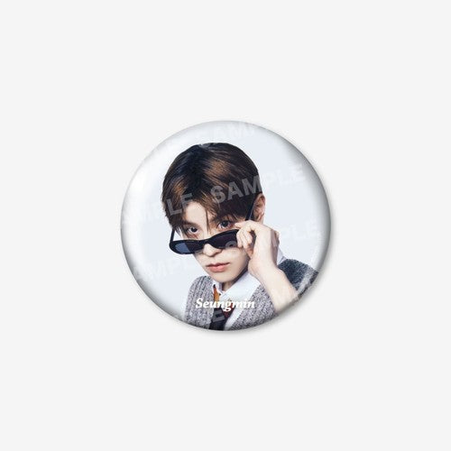 Stray Kids Photo Badge B RUN IT JAPAN World Tour Official MD - Seungmin Ver -  Main Image