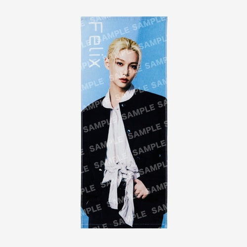 Stray Kids Photo Face Towel RUN IT JAPAN World Tour Official MD - FELIX Ver - Main Image