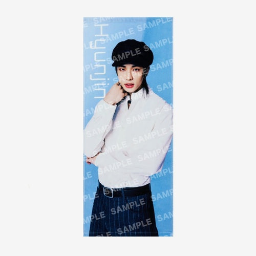 Stray Kids Photo Face Towel RUN IT JAPAN World Tour Official MD - HYUNJIN Ver - Main Image