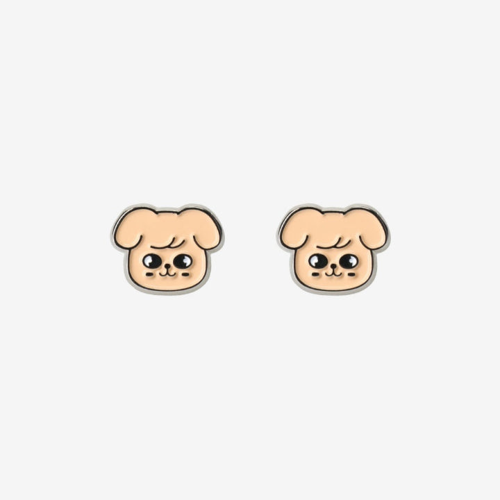 Stray Kids Pierced Earrings RUN IT JAPAN World Tour Official MD PuppyM Ver - main image 1